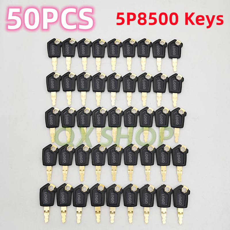 Heavy Equipment Logos - 50 Stuks Ijzeren Sleutel Voor Rups
