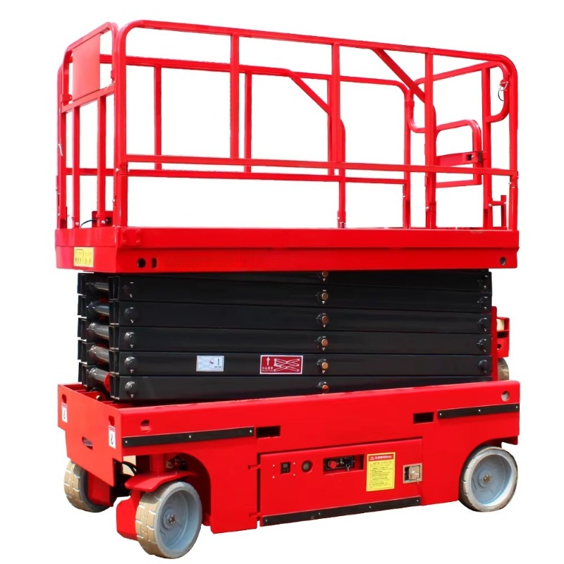 Scissor Lift Table Hydraulic - FOB Prijs Aerial Work Platform Zelfrijdende