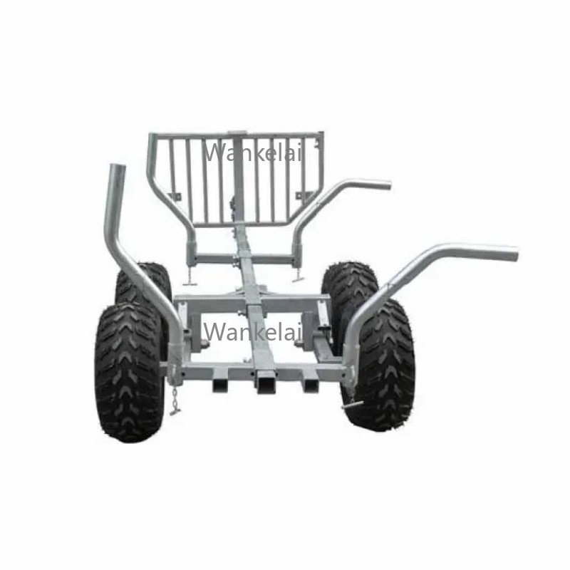 Heavy Equipment Transporter - ATV Forestry Trailer Fabrikant van houtblokken