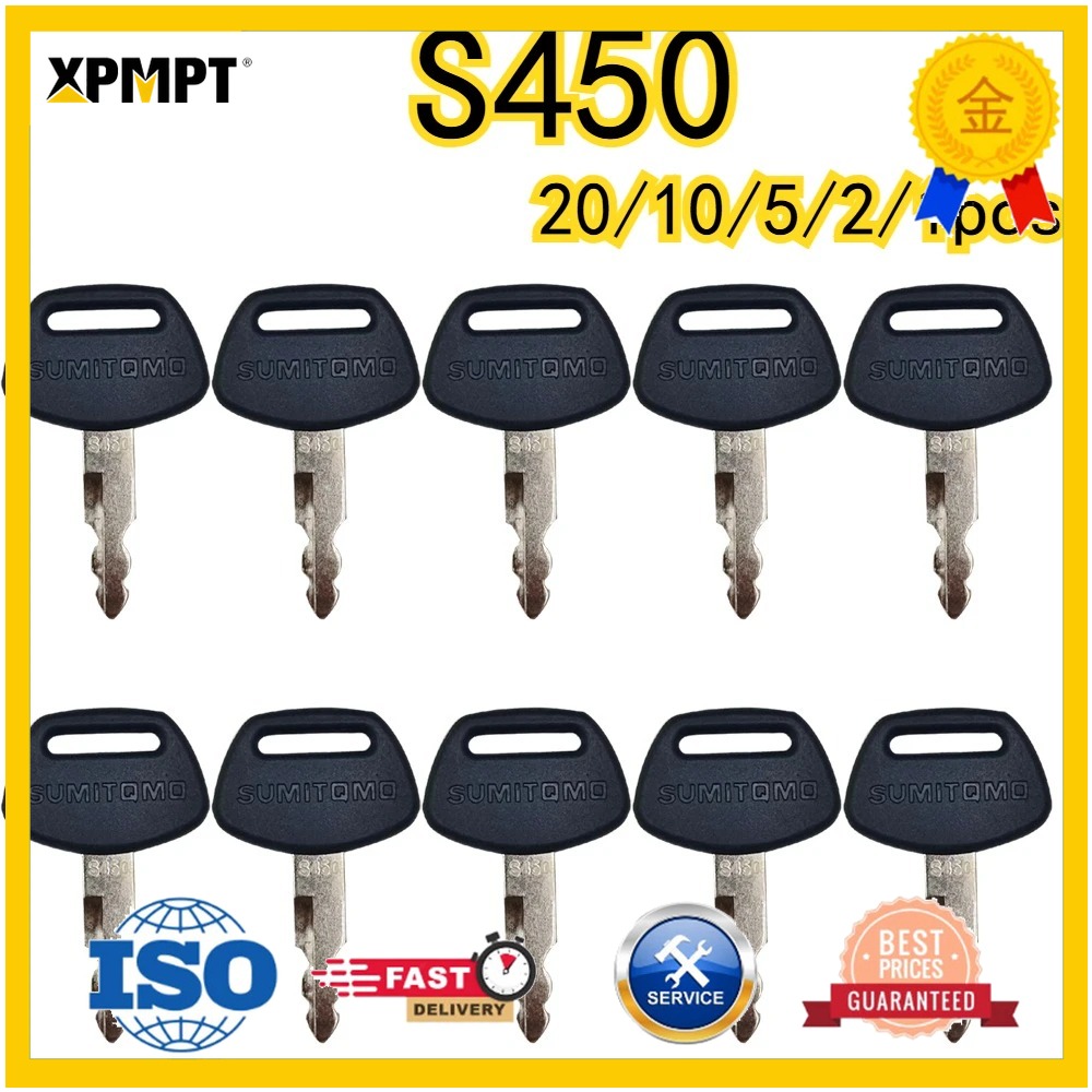 Heavy Equipment Logos - 20/10/5/2/1 stuks S450 Graafmachine Zware Apparatuur