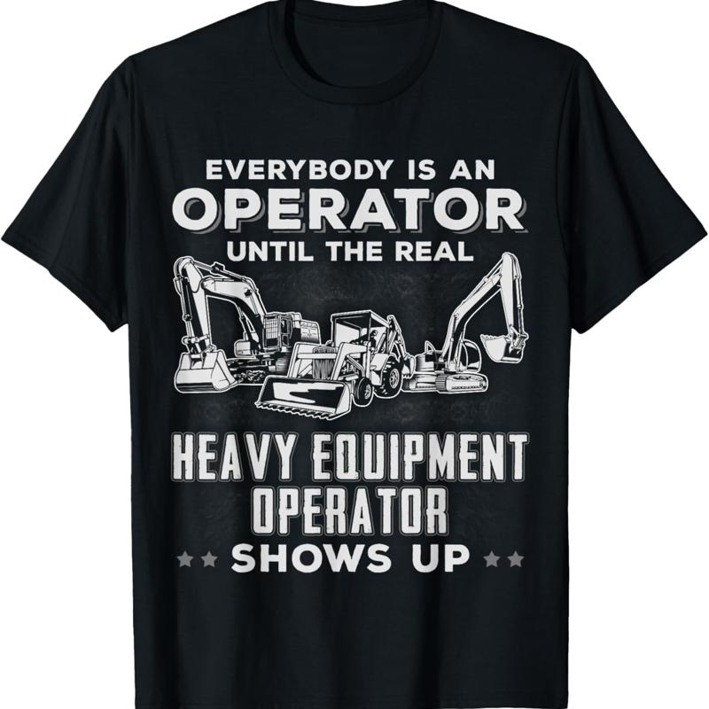 Heavy Equipment Bulldozer - Grappig T-shirt voor operator van zware