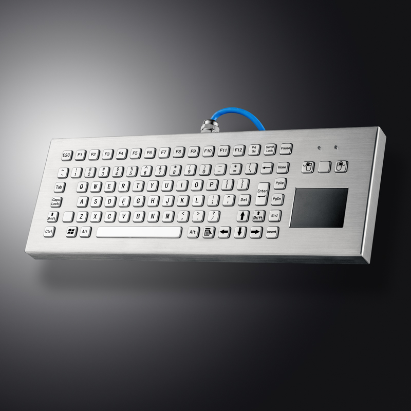 Heavy Equipment Mining - Zware Industriële Rvs Geïntegreerde Touchpad Desktop