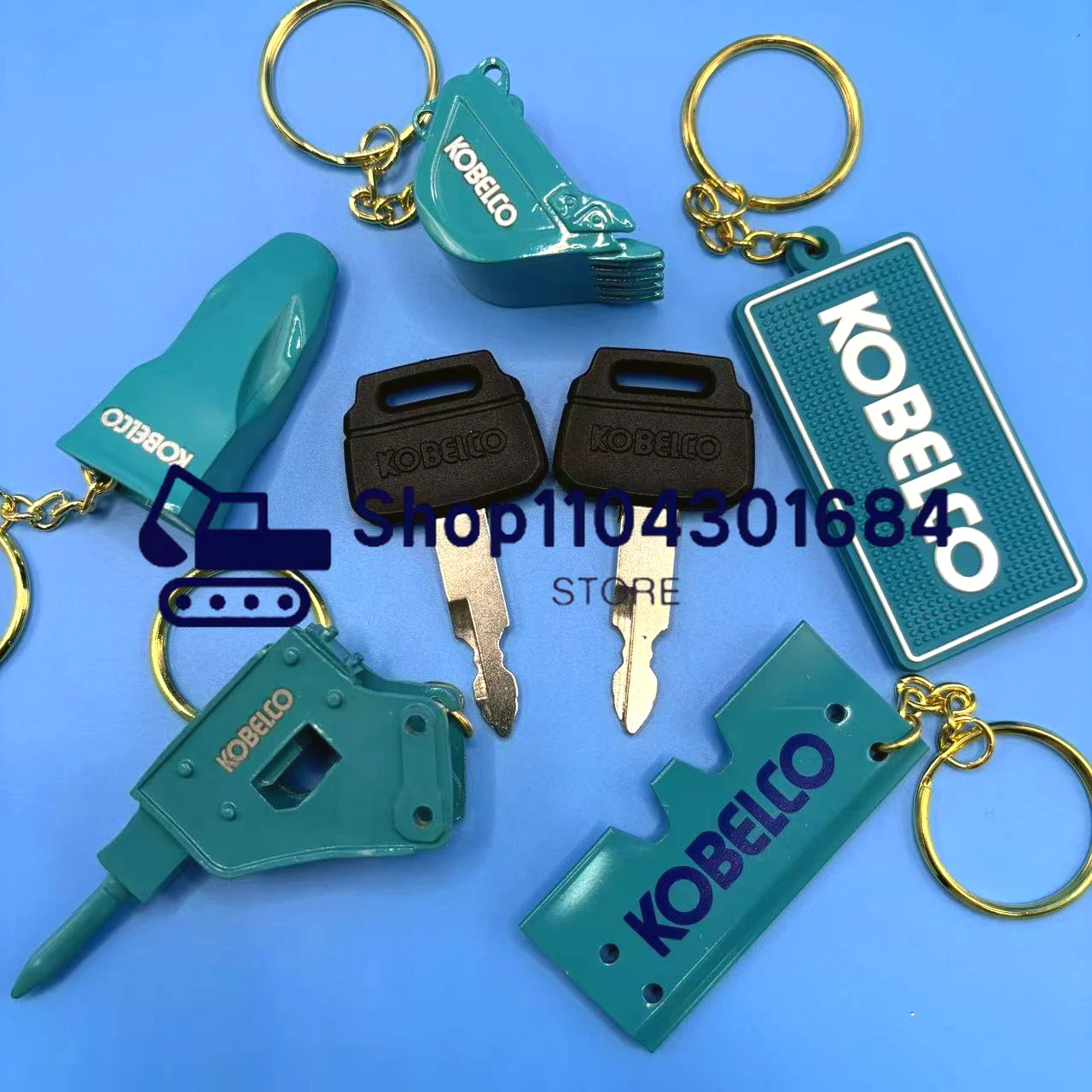 Heavy Equipment Bulldozer - 2 stuks K250 sleutel voor Kobelco