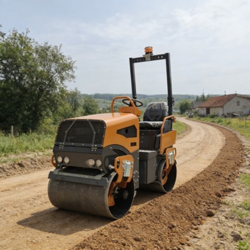 Heavy Equipment In Construction - Trilplaat, zware uitvoering, voor grond en