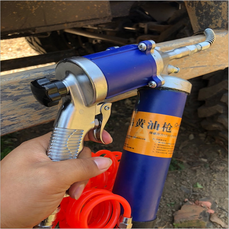 Grease For Heavy Equipment - Zware-duty luchtvetpistool 600ml, druk 6000-8000 PSI,