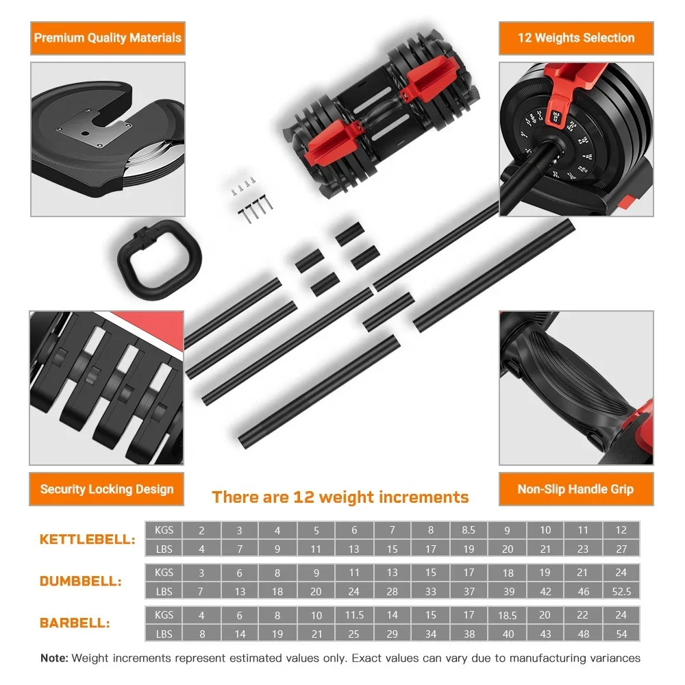 Heavy Equipment Logos - Xdumbbell Aangepast logo Fitness Squat-apparatuur Gegoten