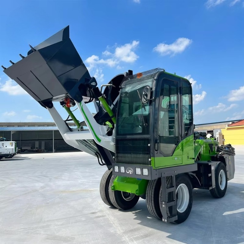 Concrete Mixer Machine - 3,5m³ Zelfladende betonmixerwagen te koop Mobiele