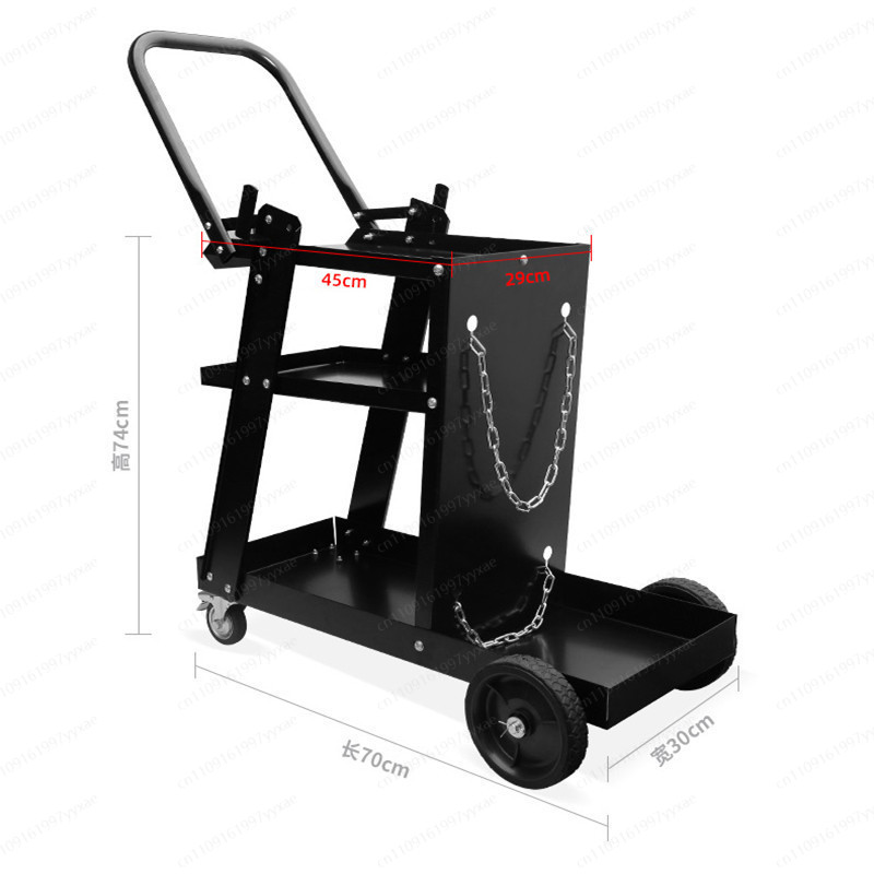 Heavy Equipment Welder - Lasapparaatwagen, lasgereedschapwagen, 4-wiel zware transportwagen voor