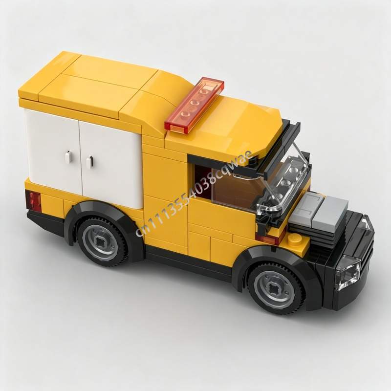 118PCS Geel Bouwbedrijfswagen  - Heavy Equipment Lego recensie en prijs