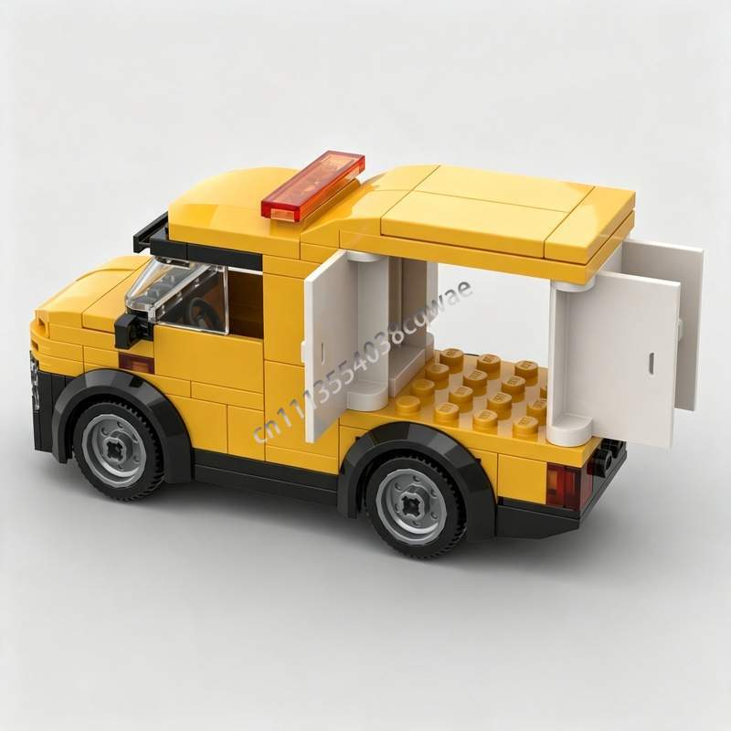 118PCS Geel Bouwbedrijfswagen  - Heavy Equipment Lego recensie en prijs