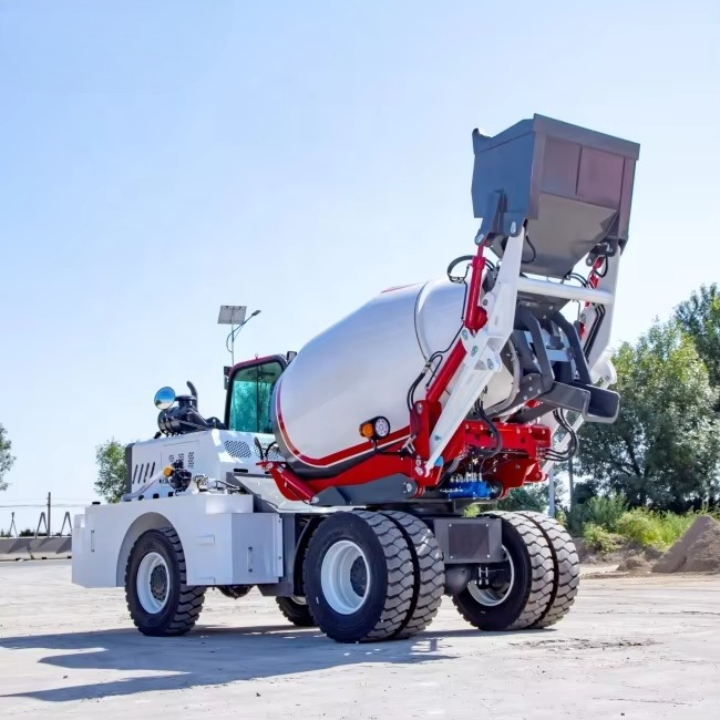 4WD Zelfladende Betonmixerwage - Concrete Mixer Machine recensie en prijs