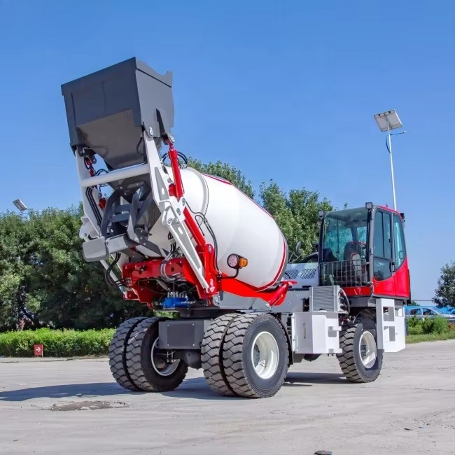 4WD Zelfladende Betonmixerwage - Concrete Mixer Machine recensie en prijs