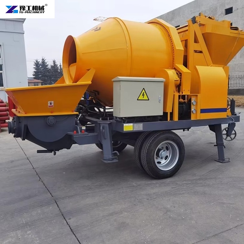 Aanhangwagen gemonteerde elekt - Concrete Mixer Machine recensie en prijs