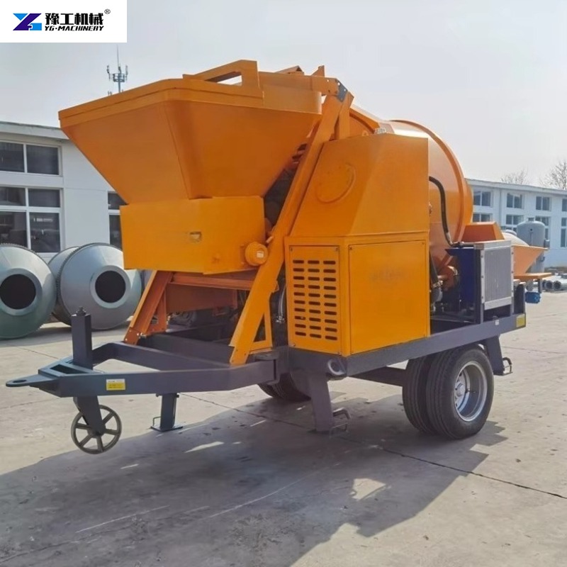 Aanhangwagen gemonteerde elekt - Concrete Mixer Machine recensie en prijs