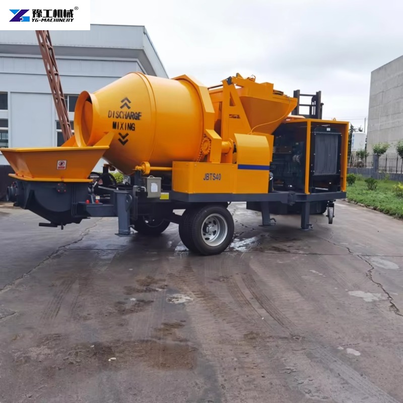 Aanhangwagen gemonteerde elekt - Concrete Mixer Machine recensie en prijs