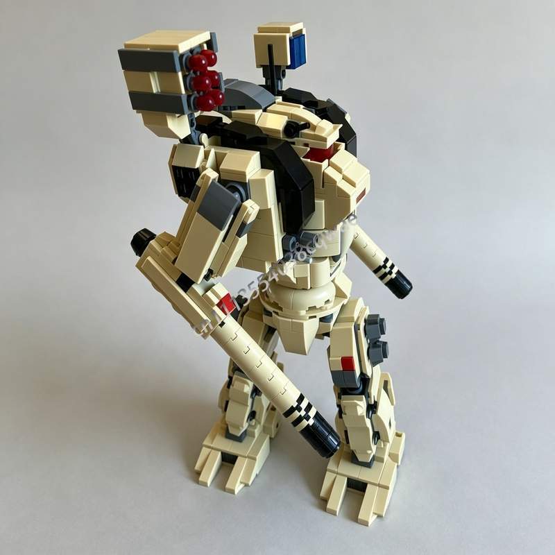 1198PCS Desert Combat Heavy As - Heavy Equipment Lego recensie en prijs