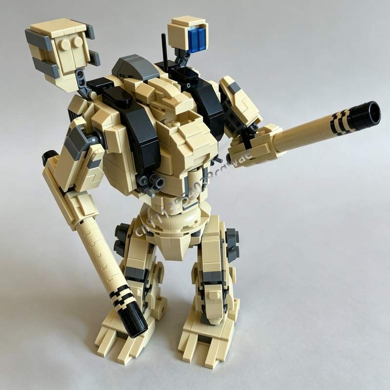 1198PCS Desert Combat Heavy As - Heavy Equipment Lego recensie en prijs