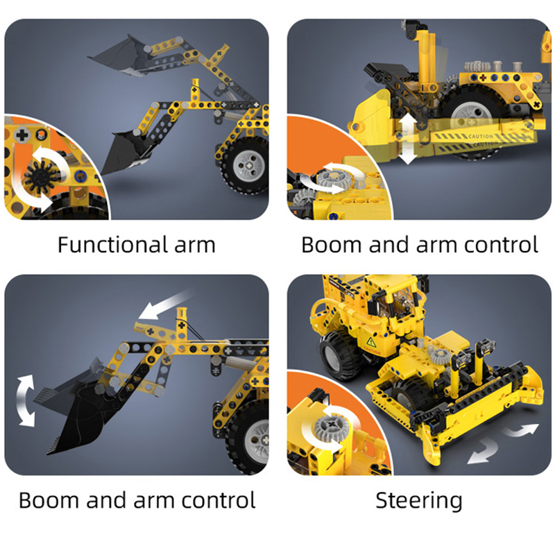 Cada 693Pcs City Wheelloader A - Heavy Equipment Lego recensie en prijs