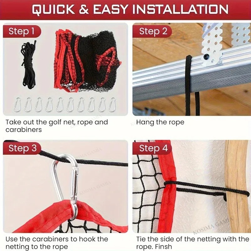Zware golfnet 10x10FT golf oef - Heavy Equipment Simulator recensie en prijs