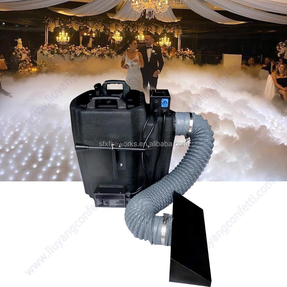 6000W Droogijs Lage Rookmachin - Heavy Equipment In Chinese recensie en prijs