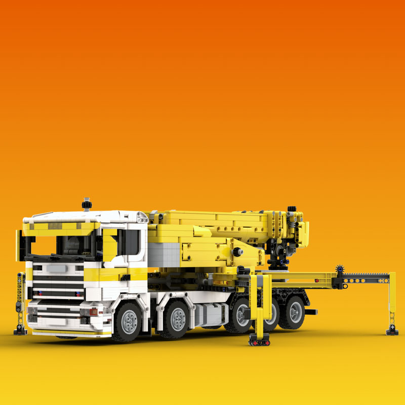 MOC-179124 Stad Nieuwe Zware K - Heavy Equipment Lego recensie en prijs