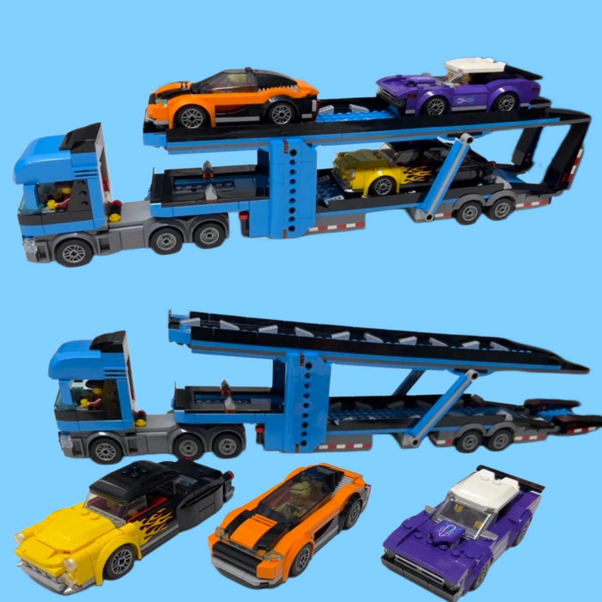 City-serie autobestelwagen bou - Heavy Equipment Lego recensie en prijs