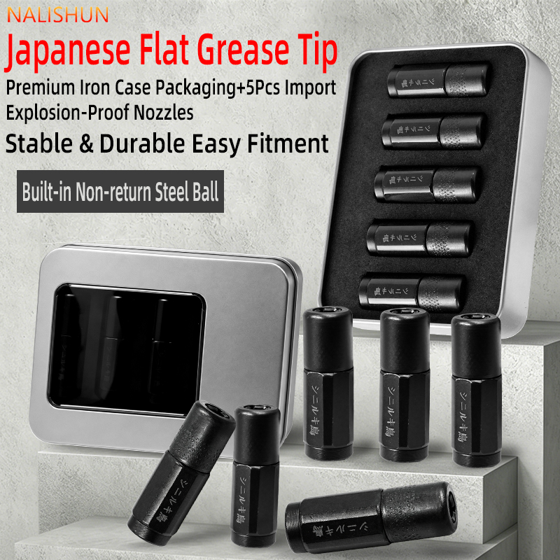 Zware vetspuit platte koppelin - Grease For Heavy Equipment recensie en prijs