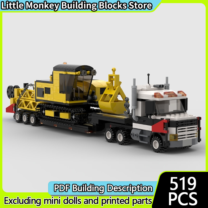 Stadsautomodel MOC Bouwstenen  - Heavy Equipment Lego recensie en prijs