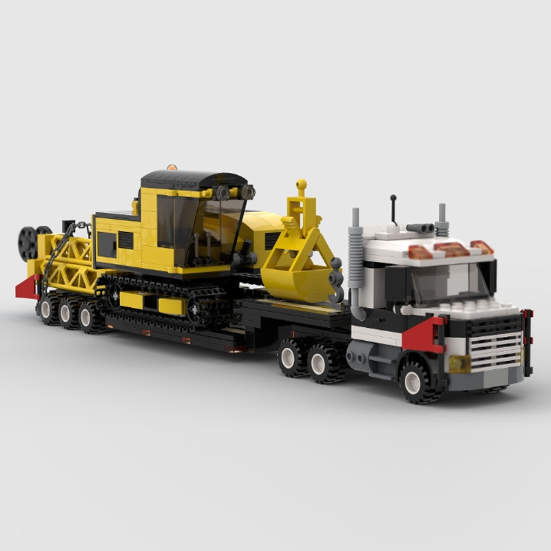 Stadsautomodel MOC Bouwstenen  - Heavy Equipment Lego recensie en prijs