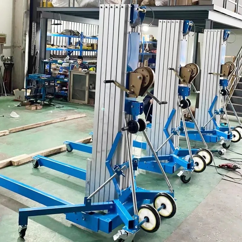 Handmatig hefplatform van alum - Scissor Lift Table Hydraulic recensie en prijs