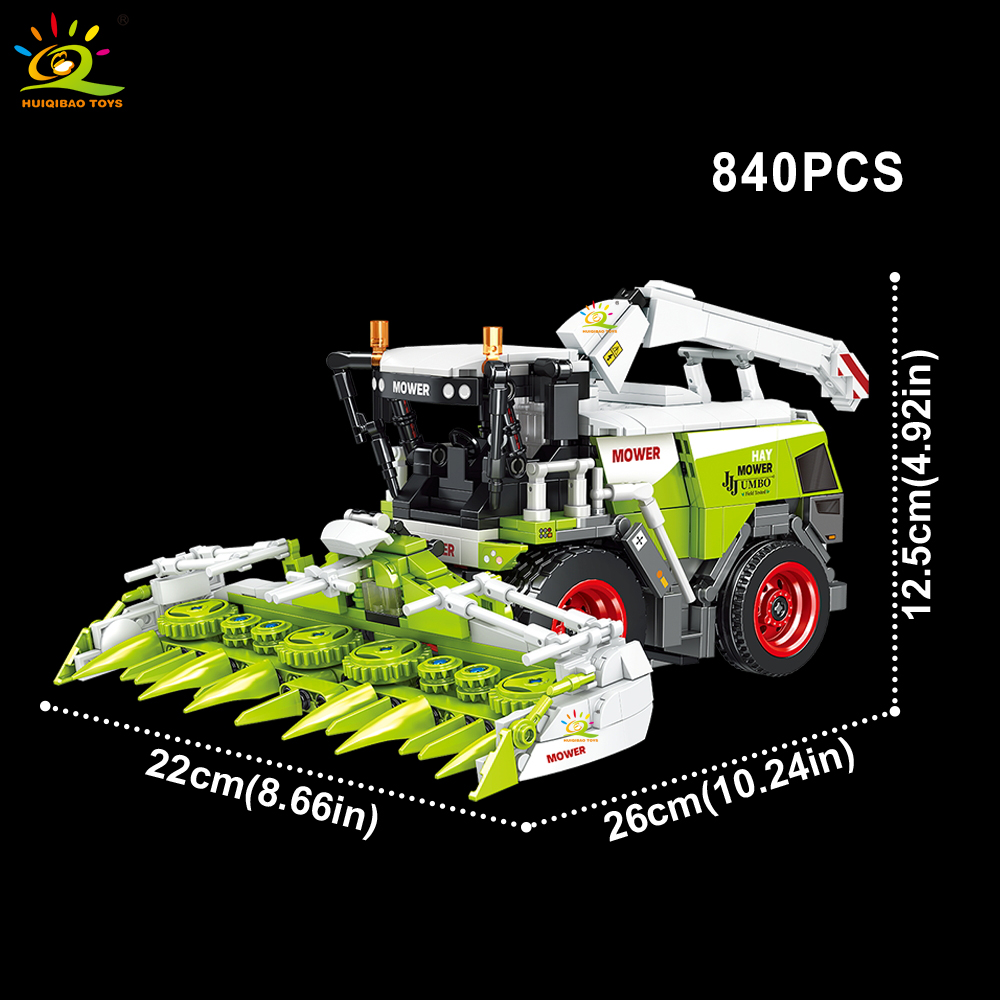 HUIQIBAO Boer Vrachtwagen mode - Heavy Equipment Lego recensie en prijs