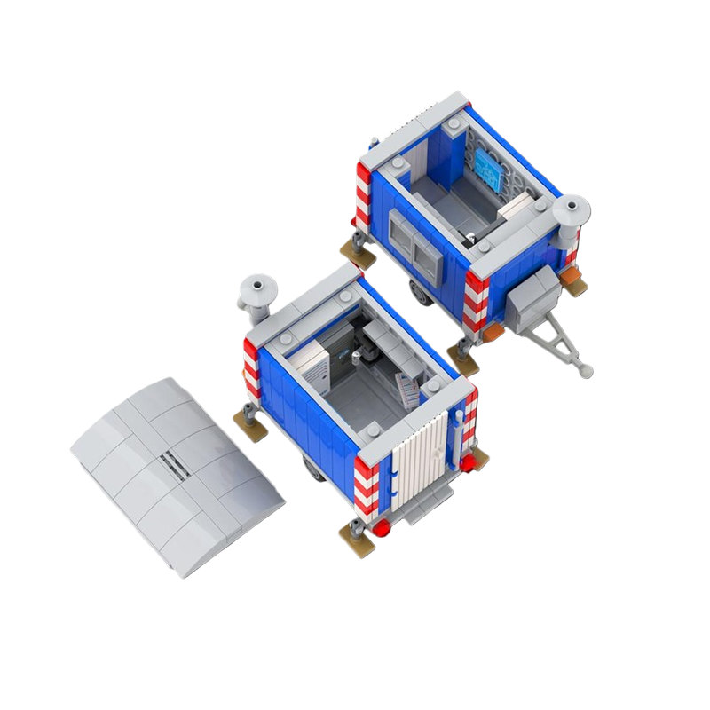 292 STUKS transport bouwplaats - Heavy Equipment Lego recensie en prijs
