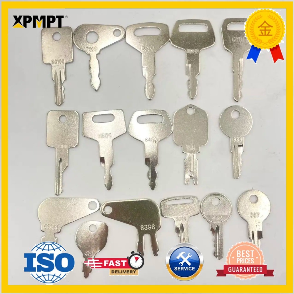 30PCS Zware Apparatuur Sleutel - Heavy Equipment Keys recensie en prijs