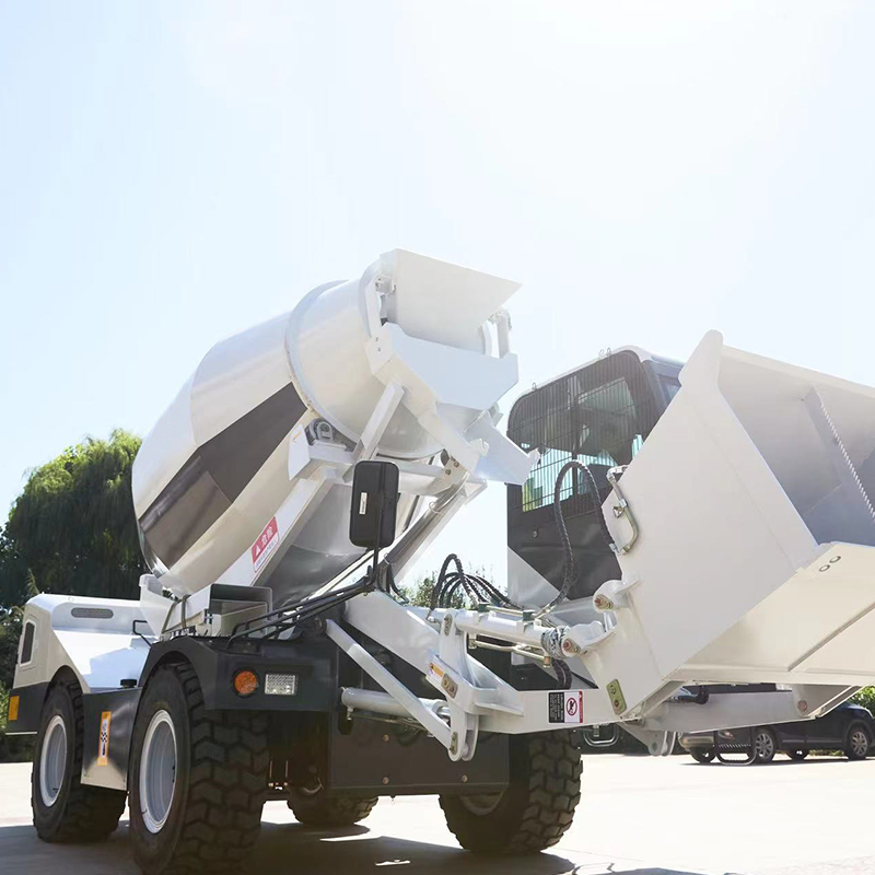 4-wiel aangedreven betonmixer  - Concrete Mixer Machine recensie en prijs