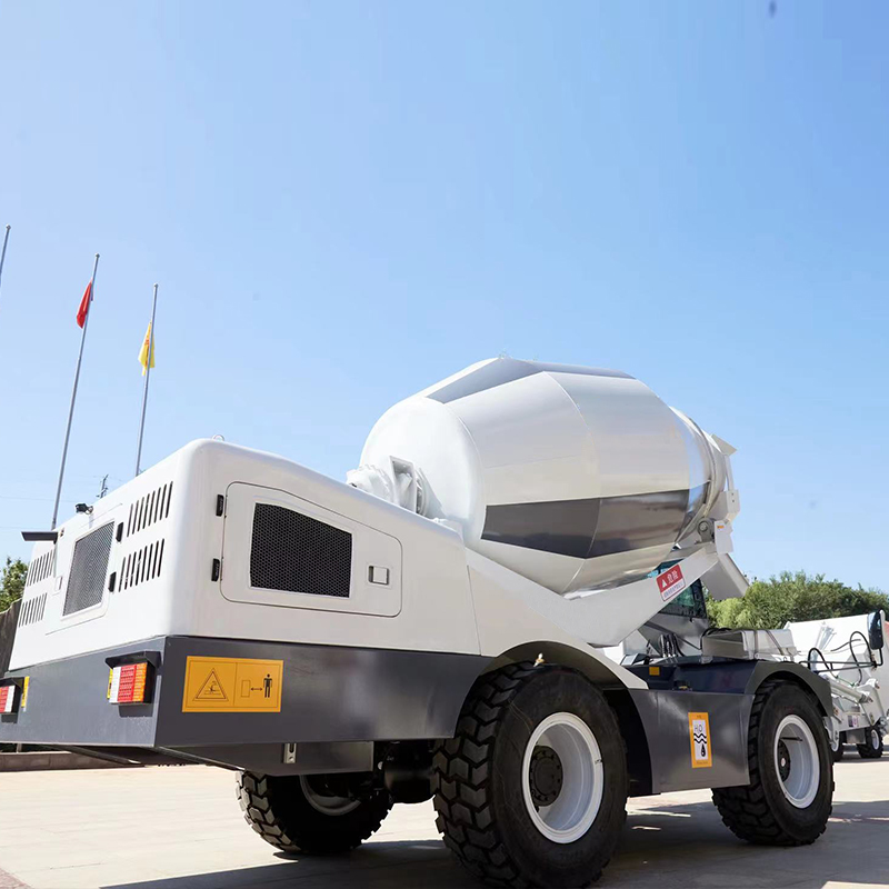 4-wiel aangedreven betonmixer  - Concrete Mixer Machine recensie en prijs