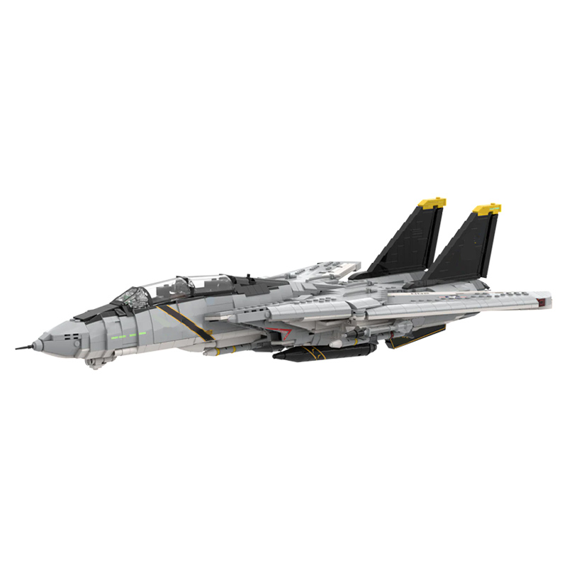 F-14A Zware gevechtsvliegtuige - Heavy Equipment Lego recensie en prijs
