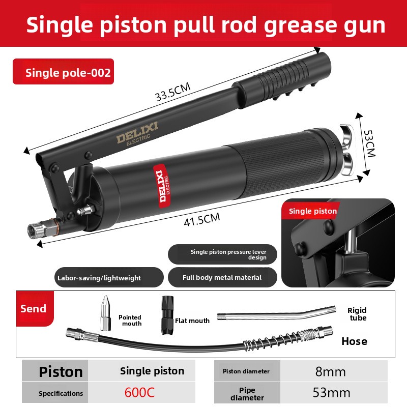 600cc Hogedruk Handmatig Vetsp - Grease For Heavy Equipment recensie en prijs