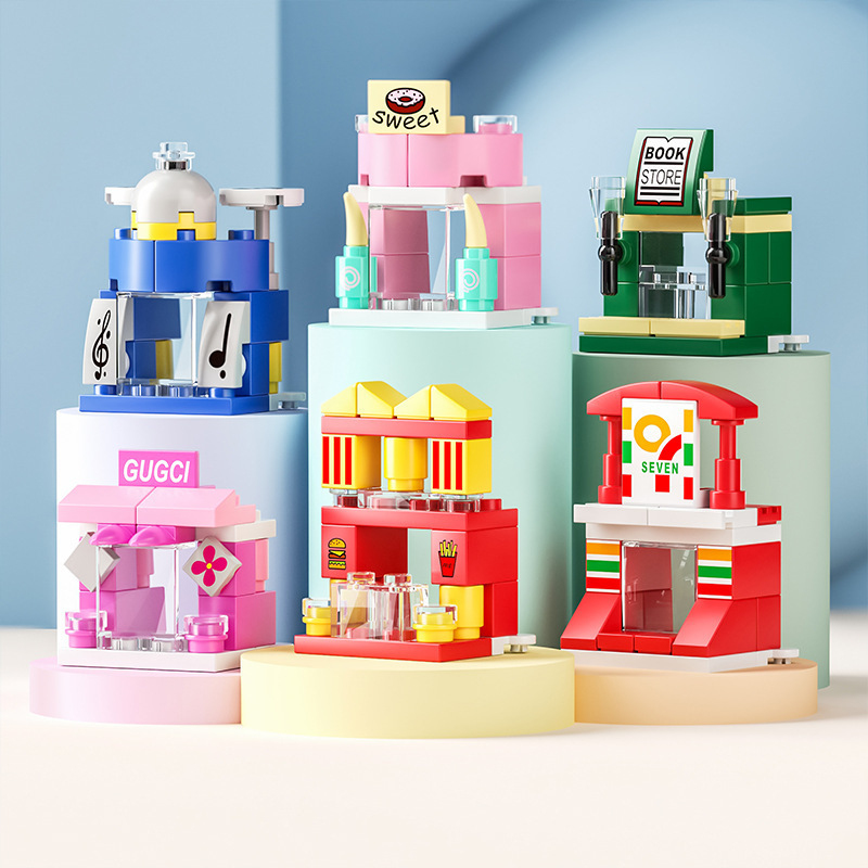 Mini City Bouwstenen Set DIY P - Heavy Equipment Lego recensie en prijs