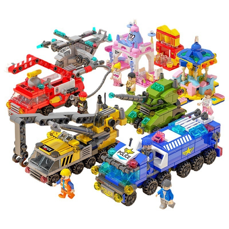 Mini City Bouwstenen Set DIY P - Heavy Equipment Lego recensie en prijs