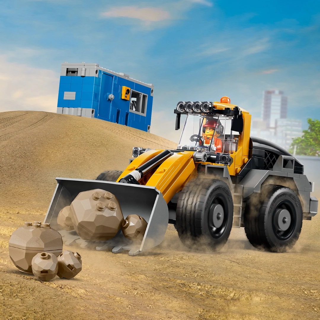 Nieuw op voorraad 1132PCS Gele - Heavy Equipment Lego recensie en prijs
