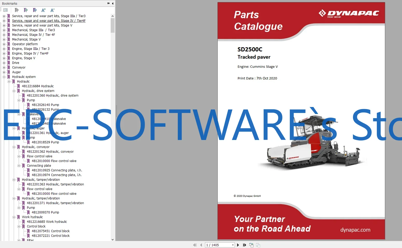 EPC-SOFTWARE Dynapac Heavy Equ - Heavy Equipment Software recensie en prijs