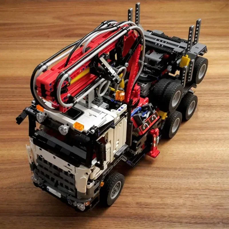 42043 Lange Houten Vrachtwagen - Heavy Equipment Lego recensie en prijs