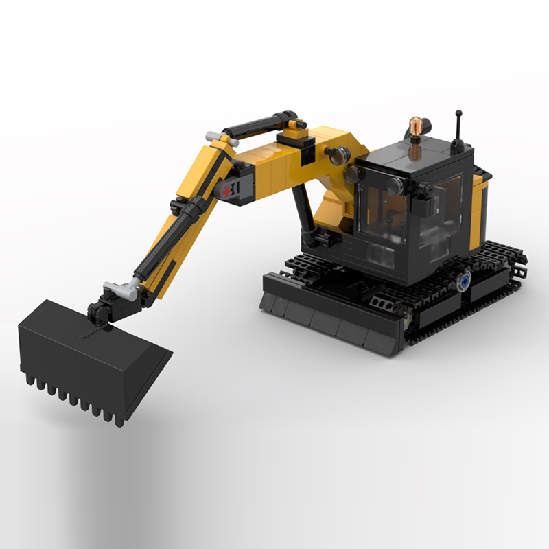 Stadsautomodel MOC Bouwstenen  - Heavy Equipment Lego recensie en prijs