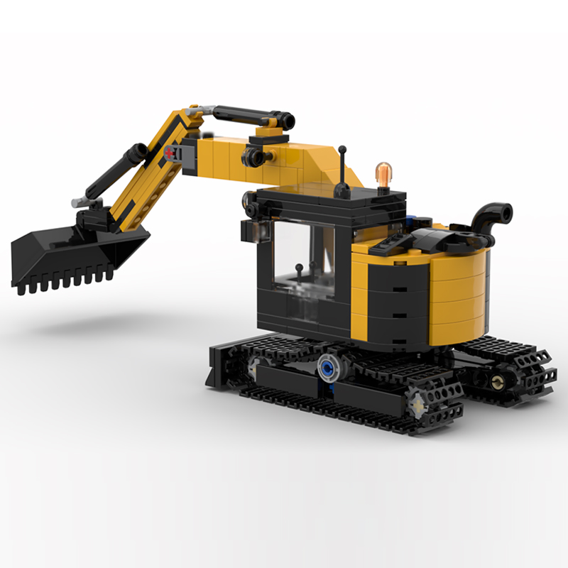 Stadsautomodel MOC Bouwstenen  - Heavy Equipment Lego recensie en prijs