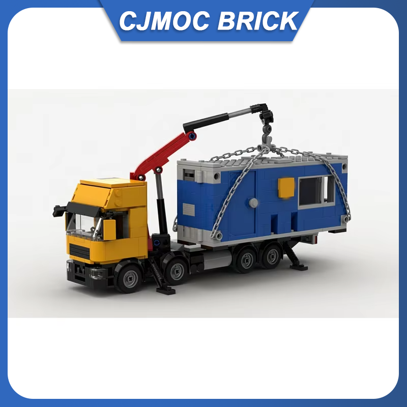 MOC Bouwsteen 8x4 Kraanwagen C - Heavy Equipment Lego recensie en prijs