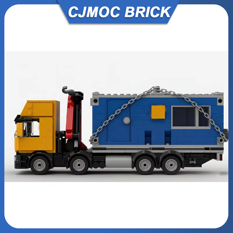 MOC Bouwsteen 8x4 Kraanwagen C - Heavy Equipment Lego recensie en prijs