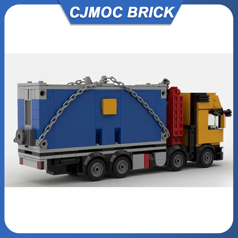 MOC Bouwsteen 8x4 Kraanwagen C - Heavy Equipment Lego recensie en prijs