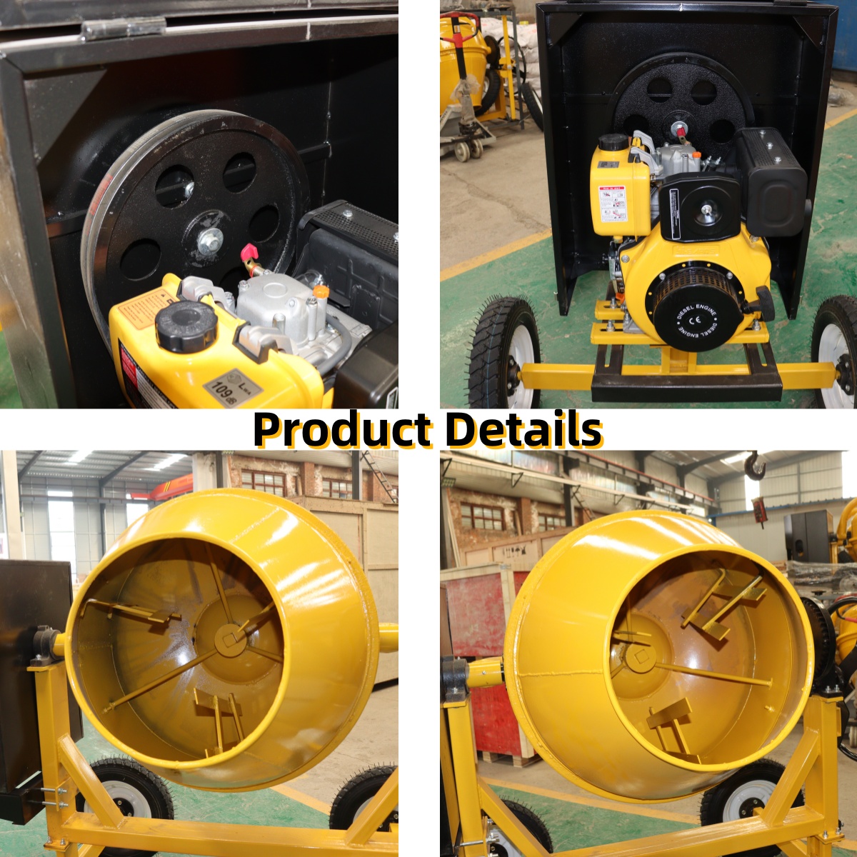 Hoog rendement draagbare mini  - Concrete Mixer Machine recensie en prijs